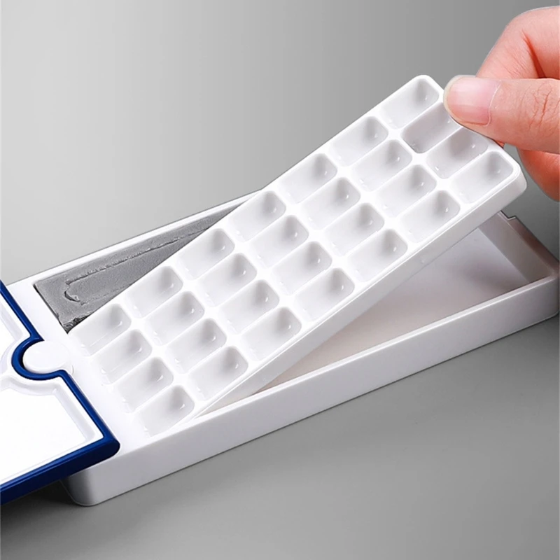 Bảng màu nước màu hộp 28 Vỏ lưu trữ sơn tốt