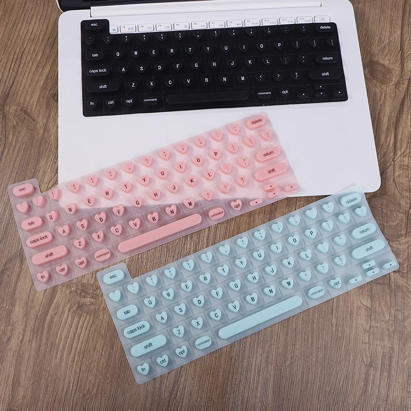 Portable Silicone Keyboard Film Silicone Keyboard Membrane, Laptop Convenient Manicure Typing Protect Long Nails Typing Keyboard