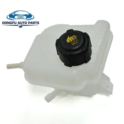 Tanque de desbordamiento de expansión del depósito de refrigerante del coche con cubierta para NISSAN 21711-JE40A