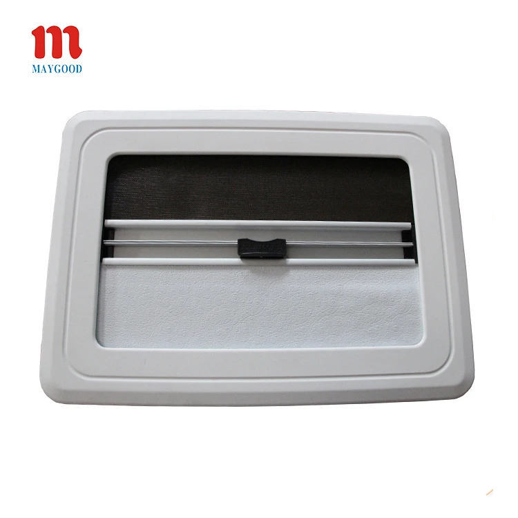 Factory Directly Sale RV Push Window Double Tempered Glass Caravan Window Campers Window 1200x350mm