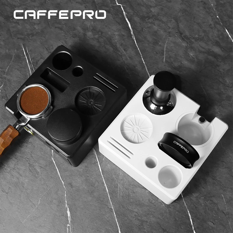 Caffeepro Espresso Tamper Station Portafilter Holder 51mm 54mm 57 58mm for Delonghi Breville Homix Coffee Accessory Barista Tool