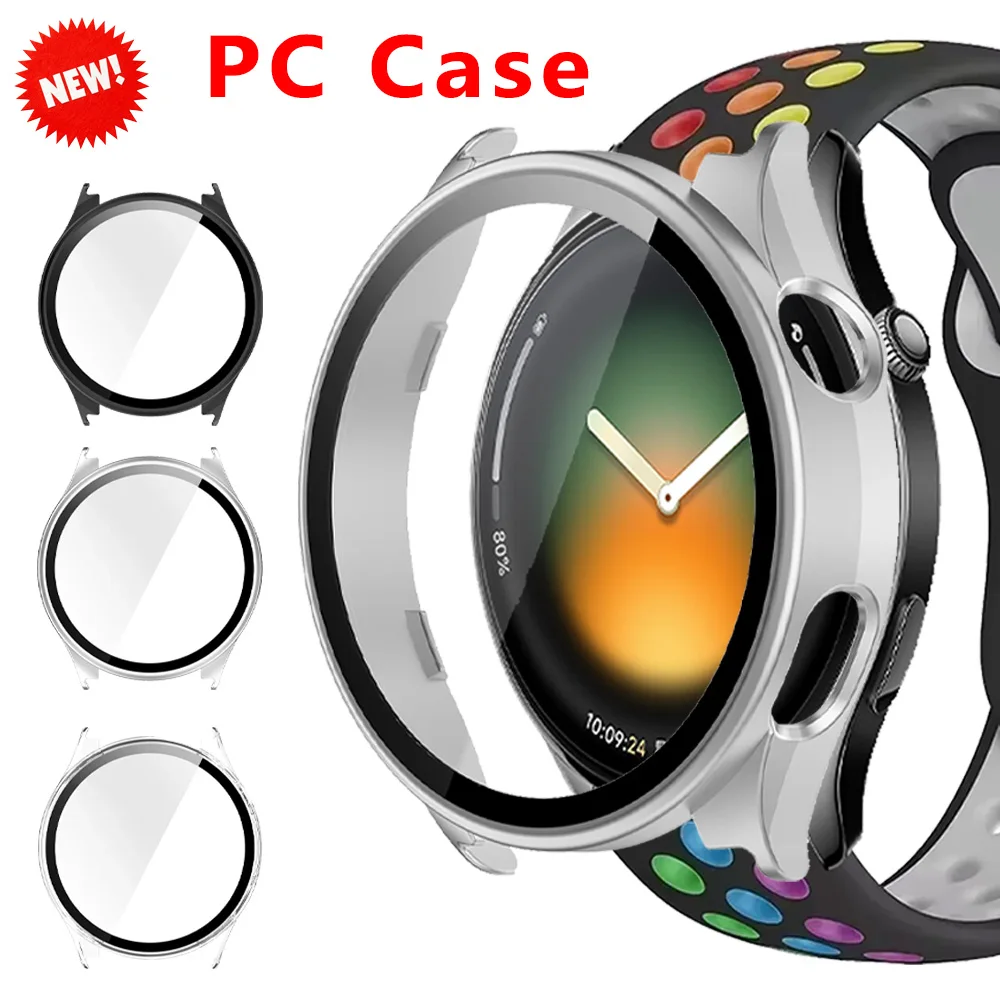 PC-Hülle für Xiaomi Watch 5, vollständige Abdeckung, Stoßfängerrahmen, Schutzhülle, HD, kratzfest und stoßfest, Abdeckung für Xiaomi Watch 5