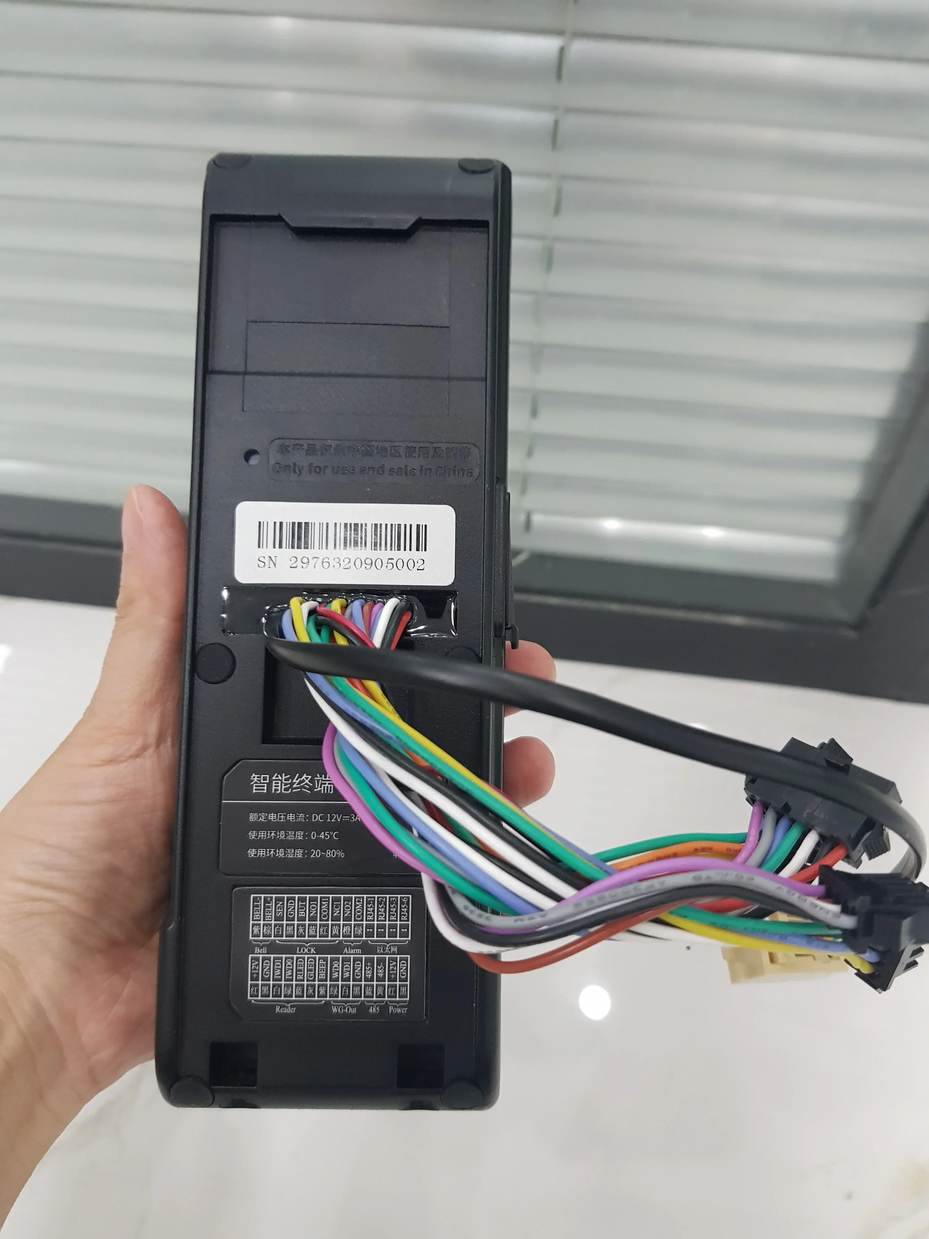Waterproof Metal 125KHz Keypad rfid EM Card reader Standalone Access Control TF1700