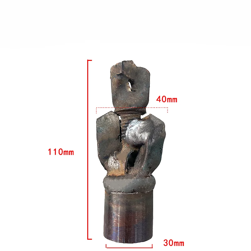 Water drilling rig special soil drill bit tap water laying pipe reaming drill pipe laying machine soil drill bit tool