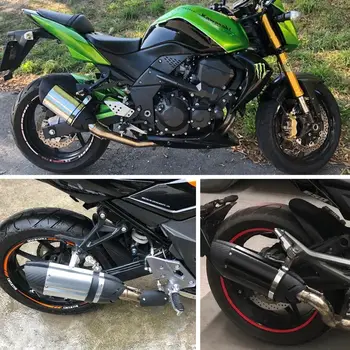 51MM 通用摩托車 mivv 排氣消音器排氣口,適用於 Z250 Z800 Z900 R1 R3 R6 R25 MT07 ZX10R ZX6R 等車型,用於改裝排氣系統。 10 最佳銷售 逃脫 mivv - №6