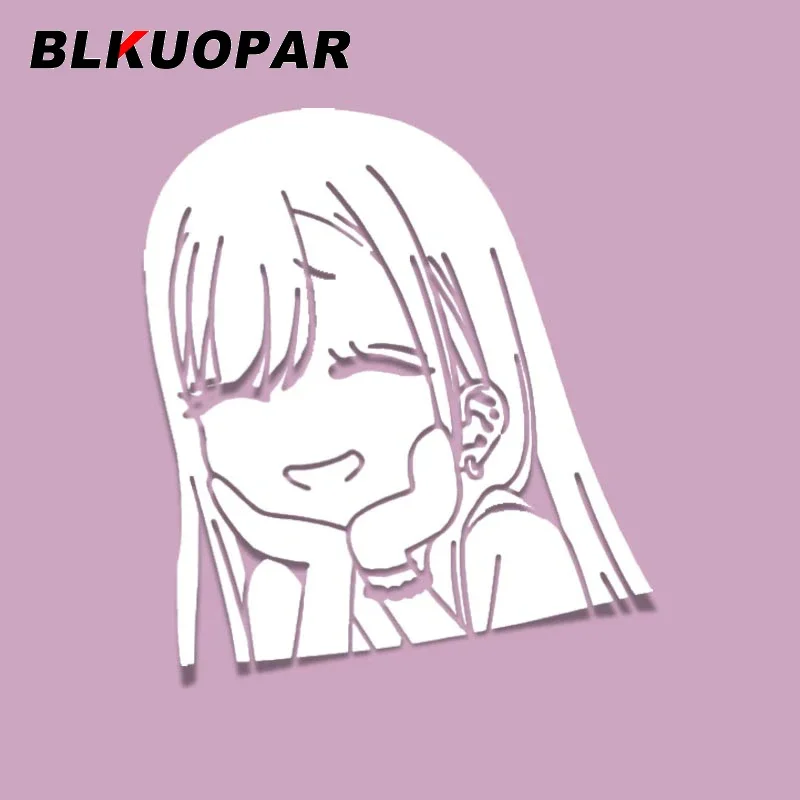 BLKUOPAR For Marin Cute Girl Car Stickers Scratch-Proof Creative Decal Personality Die-cut Vinyl Waterproof Windshield Graphics