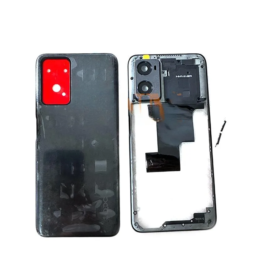 Battery Back Cover For OPPO A96 4G CPH2333 Middle Frame Phone Rear Housing Case Replacement