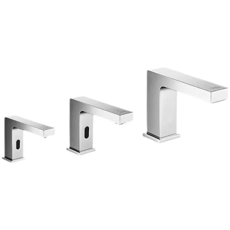 

Three-function basin, fully automatic induction soap liquid, water outlet, air outlet basin combination, faucet