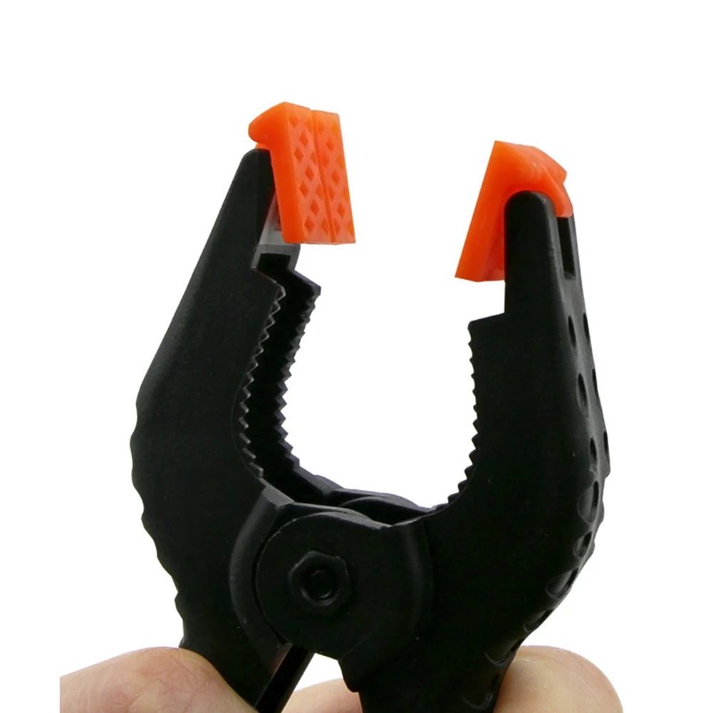 New Nylon Clamps Set Spring Toggle Clamps Woodworking 3inch 6pcs Clips Grips Nylon Photography Backdrops Plastic