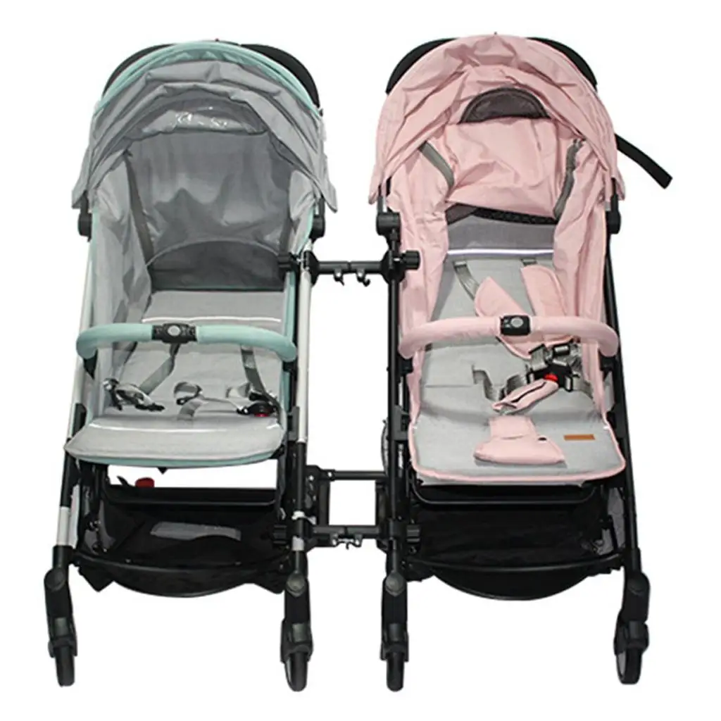 ملحقات عربة الأطفال مجموعة خطافات توصيل عالمية لـ Pram Groove #3