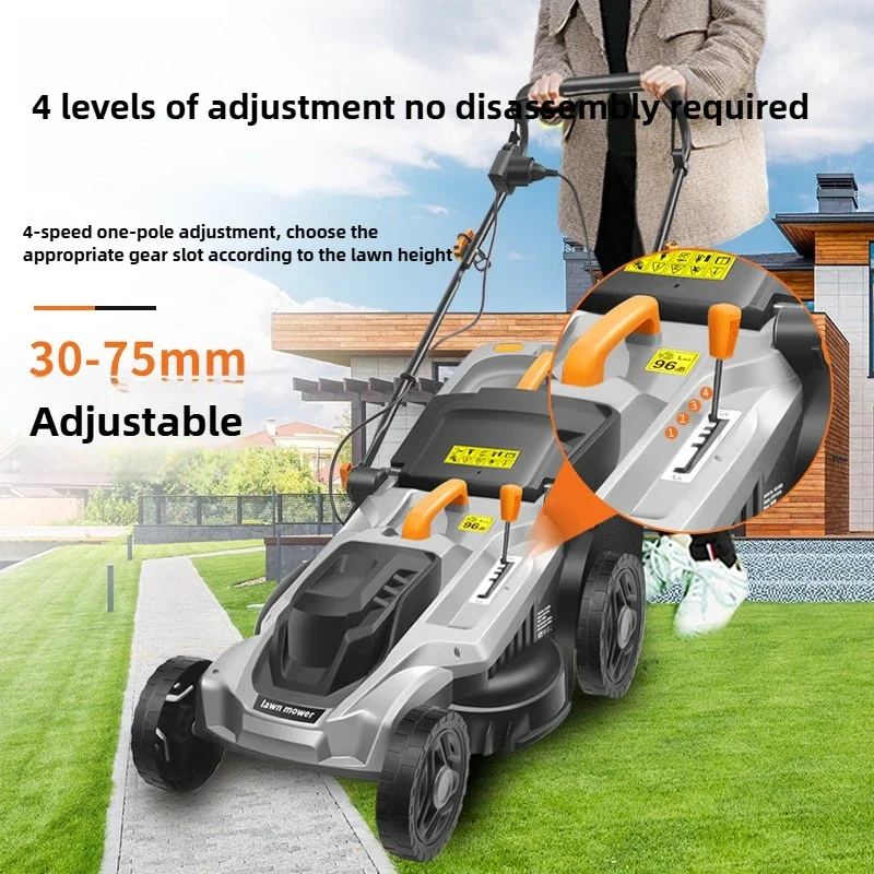 

Brushless plug-in 220V hand-pushed household small lawn mower