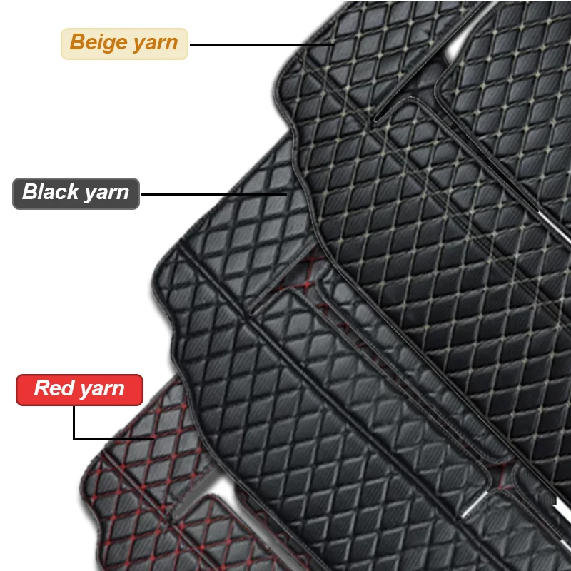 For Suzuki Jimny JB64 JB74 2019-2025 Leather Car Trunk Mat Waterproof Mats Cargo Liner boot Carpet Interior Car Accessories - Image 3