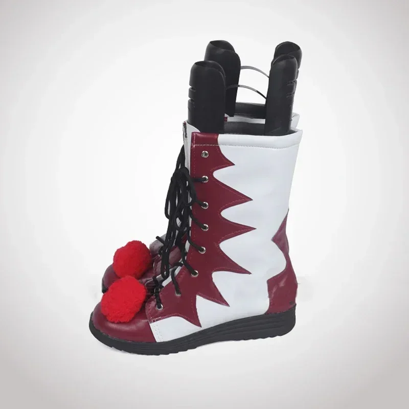 Cosdea Stephen King's It Pennywise Scarpe Maschera Cosplay Spaventoso Pagliaccio Stivali Uomo Personalizzato Costumi di Natale di Halloween Accessori Parte