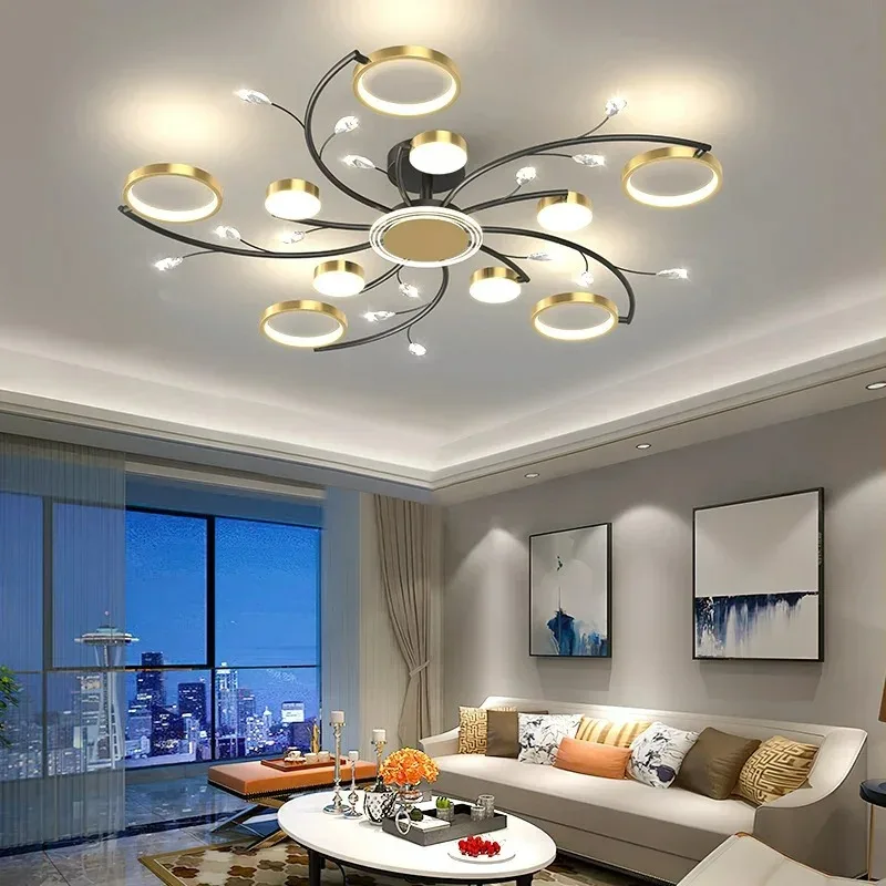 

Modern fashion living room lights LED hanging lamp bedroom lamp ceiling Nest restaurant, Lighting Ceiling Lights