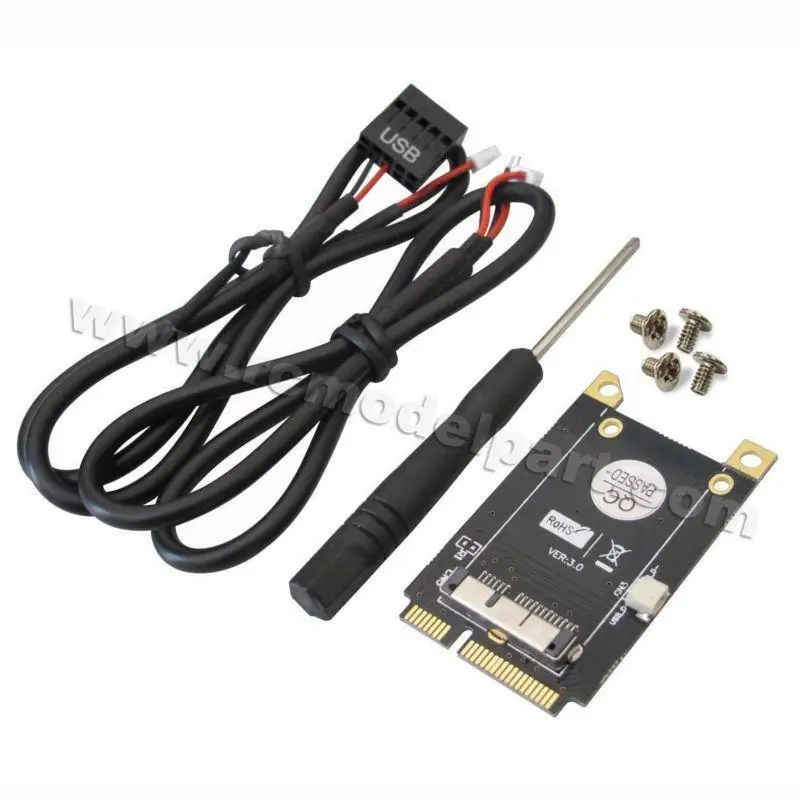 New PCI-E Mini PCI Express Adapter V3.0 for BCM94360CD BCM94331CM