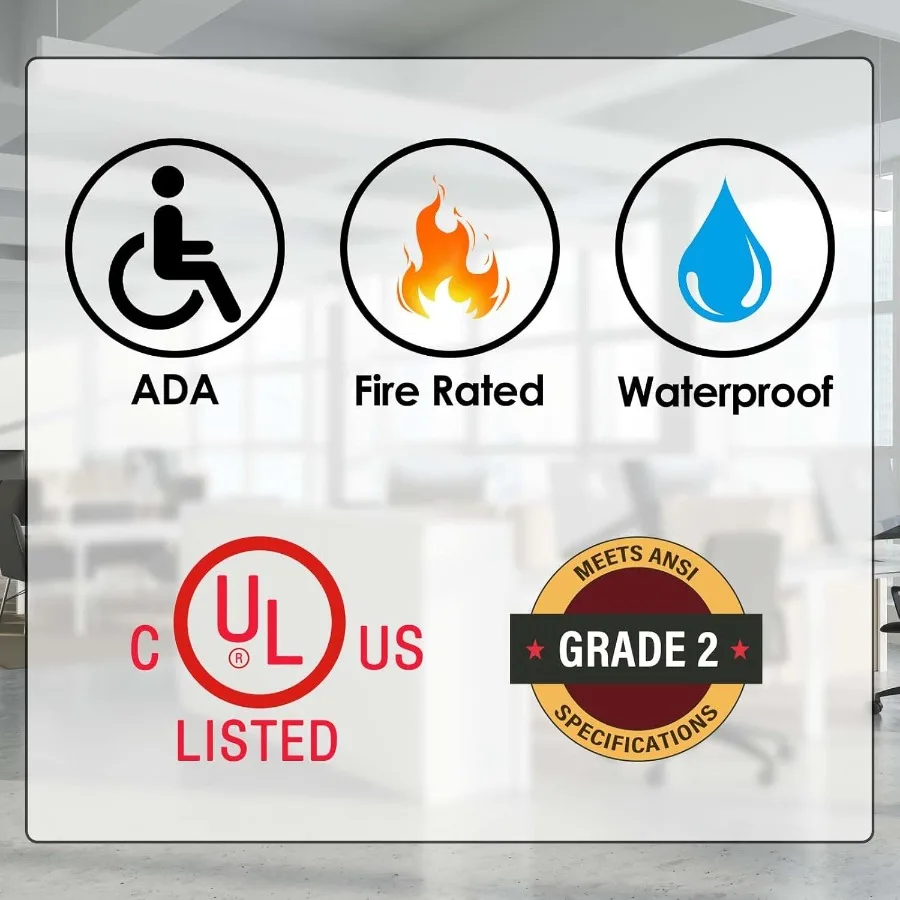 مجموعة مقبض رافعة باب الممر التجاري شديد التحمل مع قائمة UL وشهادة تصنيف الحريق لمدة 3 ساعات بدون مفتاح لـ Ha