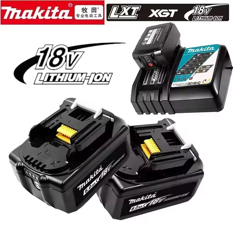 

NEW Original 18V 6AH Makita lithium battery available BL1830b BL1840b BL1850b BL1860bl1815 large capacity and long battery life.