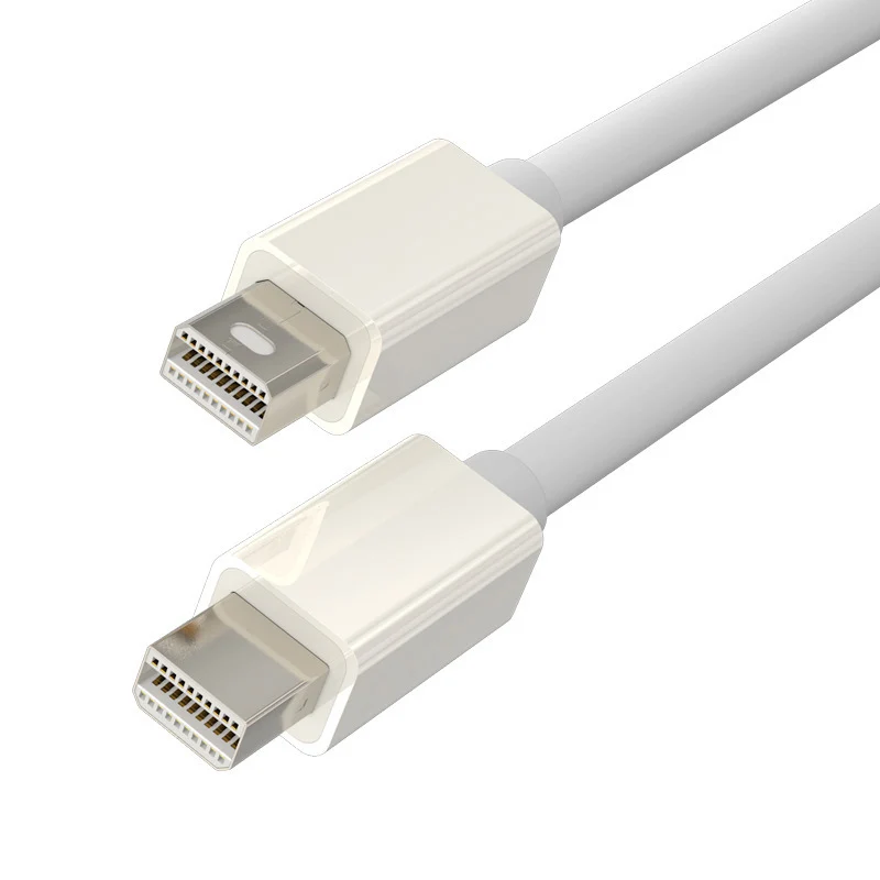 1.8m Mini DP to Mini DP Displayport 1080P Male to Male Cable Cord Adapter for Thunderbolt SamSung Lenovo Dell HP Mac Asus PHILIP
