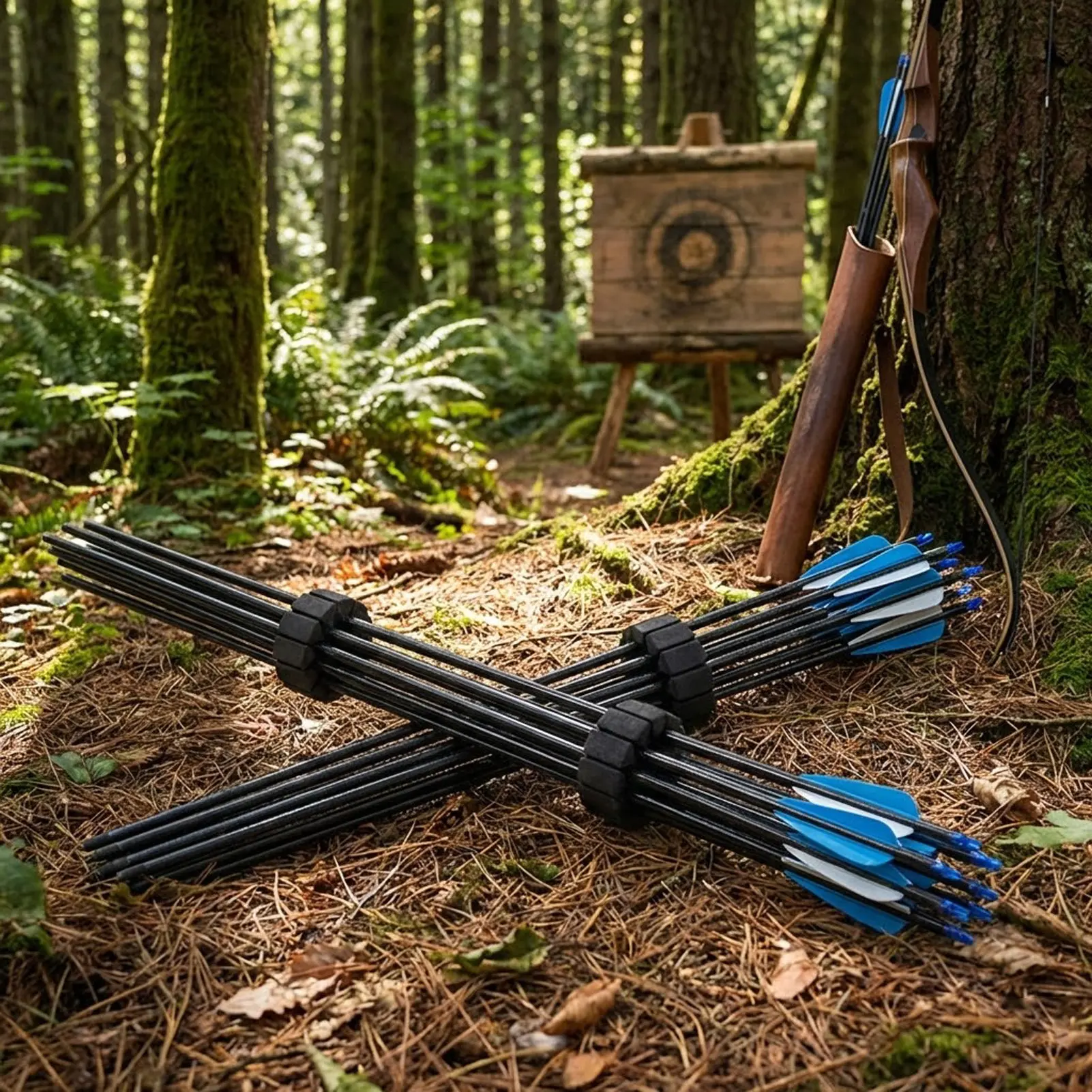 

Arrow-Holder Sponge Head Round Design For 12 Arrows Anti Collision Archery-Storage