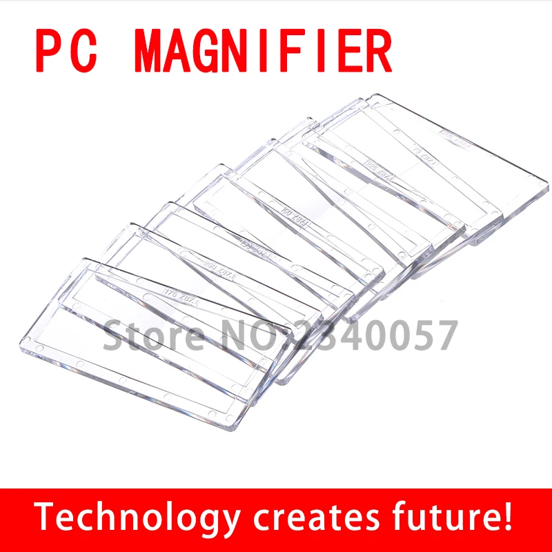 Lente d'ingrandimento per PC strumenti di saldatura lente per PC materiale PC trasparente 0.75/1.0/1.5/2.0/2.5/3.0 diottria saldatura casco maschera lente Eye-Prot