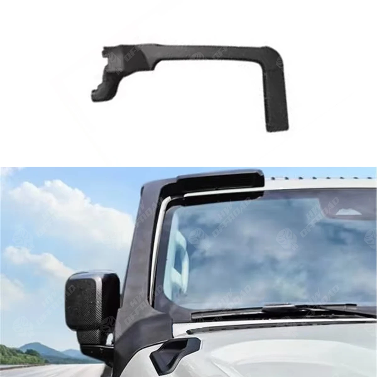 4X4 Off-road ABS Snorkel Wading Device for Great Wall Tank 300 Elevated Wading Air Intake Pipe Snorkel Kit