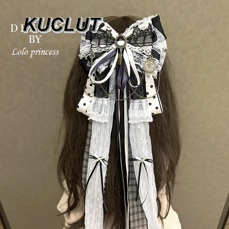 

Heavy Craft Handmade New Headwear Sweet and Cute Girl Lolita Accessory Cosplay Long Flowing Hair Accessories for Women