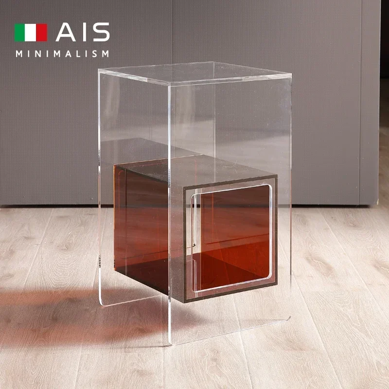 

Hanging Storage Bedroom Italian Minimalist Aishen Suspended Bedside Table