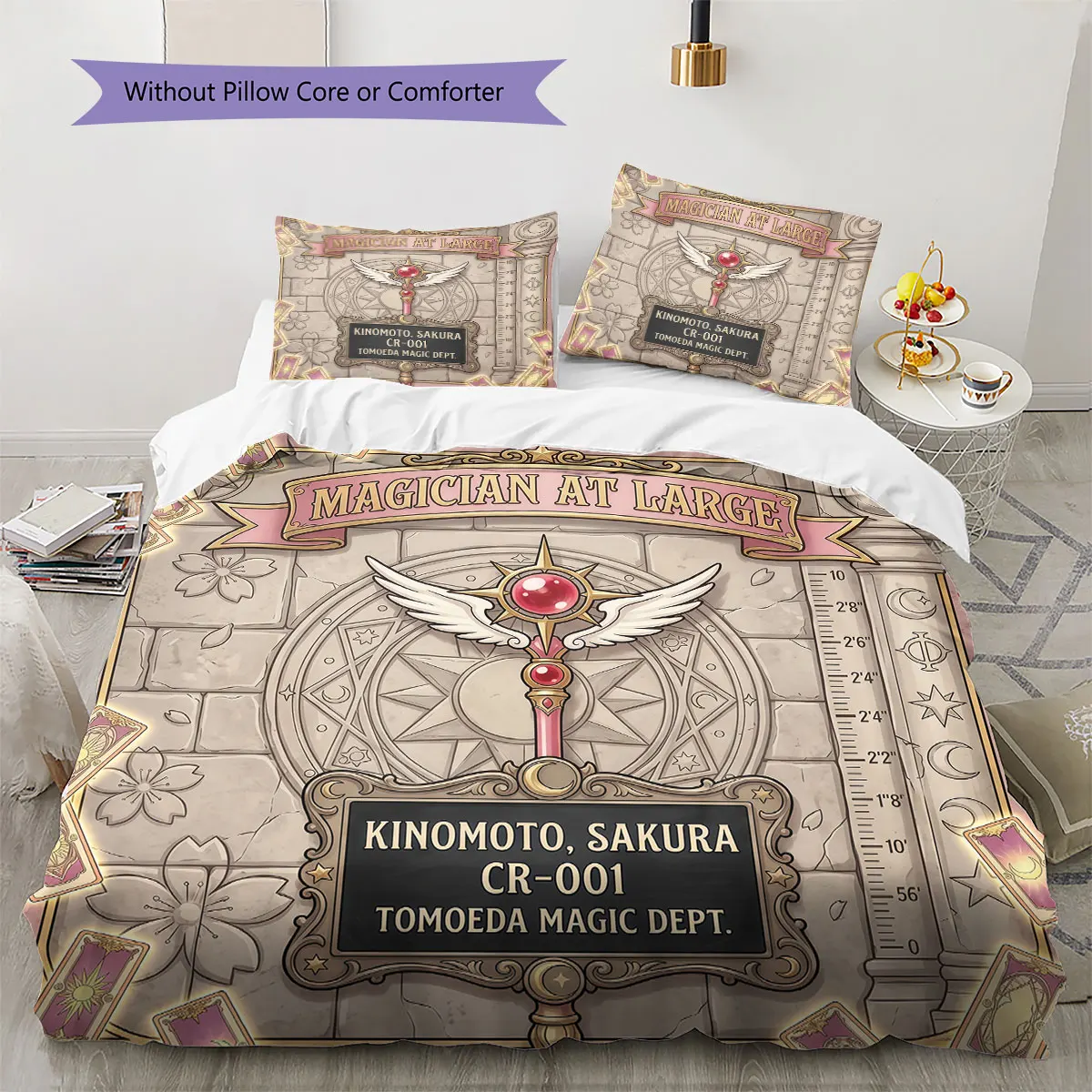 Cardcaptor Sakura Comfor Duvet Cover Child's Bedding Set,Extra Large Size Ideal Gift Various Sizes Available -HE162