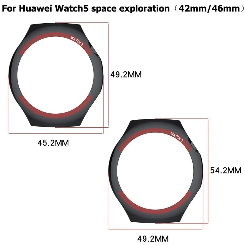 Protective Case for Huawei Watch 5 42mm 46mm GT 6 46mm Smartwatch Hollow Shell Protection Cover for Huawei GT6 GT5 46mm