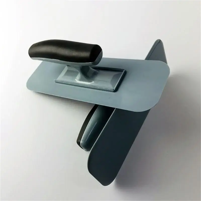 

Professional Plastic Plastering Trowel Lightweight Ergonomic Handle For Concrete Plaster Wall Tile Grouting Float M4YD