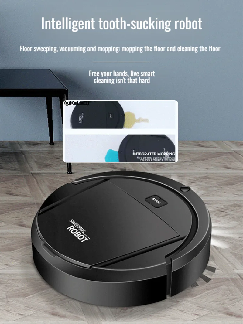 Household Intelligent Sweeping Robot USB Charging Multifunctional All-in-one Sweeping Machine