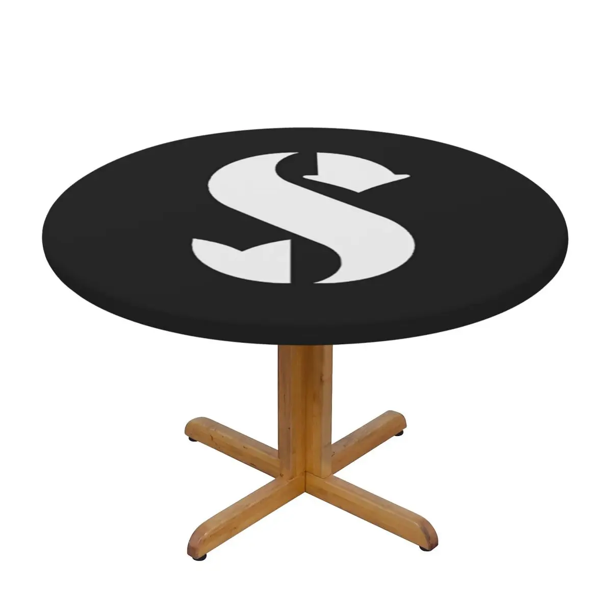 Scubapros Dive Diving Waterproof Round Tablecloth Oilproof Table Cloth for Kitchen Events Dining Table Cover