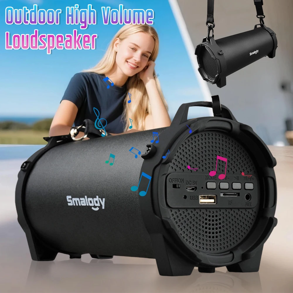 USB Rechargeable Bluetooth Boombox Speaker with Excellent Bass