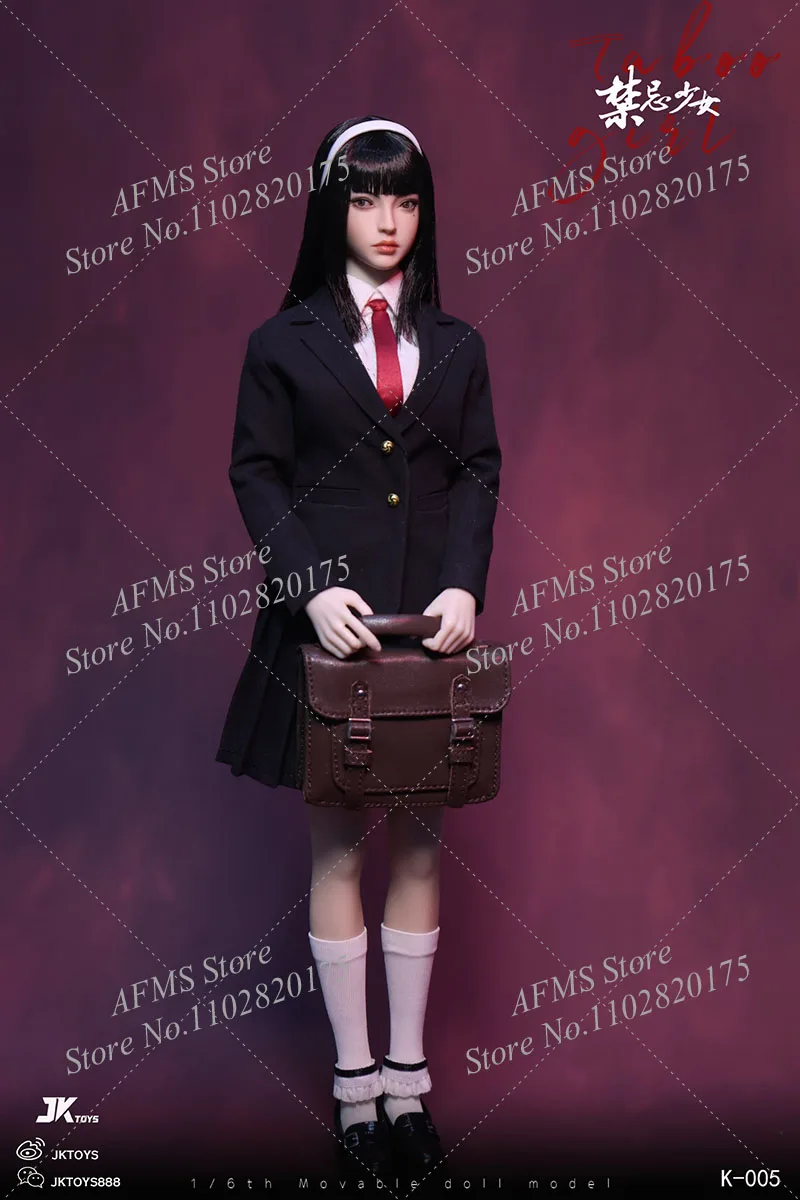 ฟิกเกอร์สะสม JKTOYS K-005 ขนาด 1/6 ตัวละครโทมิเอะ คาวากามิ น่ากลัว ชุดเต็ม 12 นิ้ว ฟิกเกอร์แอคชั่นหญิงทหาร