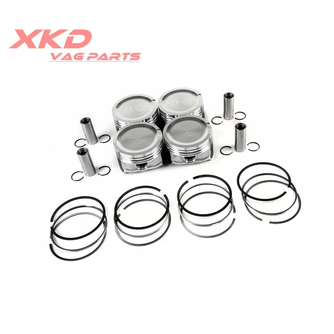 06B 107 065 N 1.8T 20V 19mm Piston Rings Fit For VW Golf Jetta Passat AUDI A4 Skoda Octavia 06B198151B AWW AWP AUG