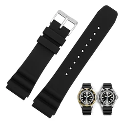 22mm Soft Waterproof Silicone Watch Strap for Casio Swordfish MDV106 MTP-VD01 MDV-106 MTP-1374 MTP-1375 Water Ghost Watchband