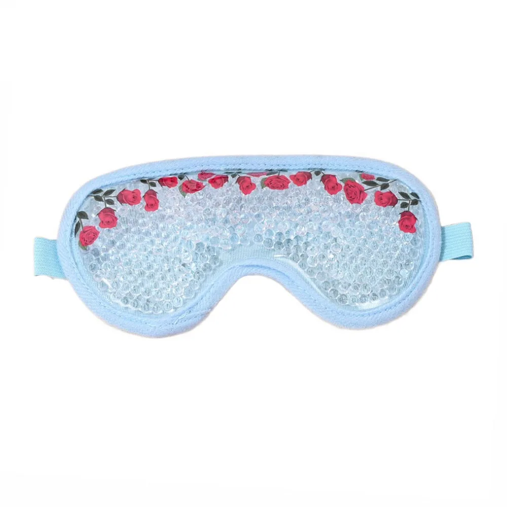 

Soft Rose Flower Ice Gel Eye Patch Massager Cold Hot Compress Night Eyeshade Beauty Tools Shading Sleeping Mask Stress Relief