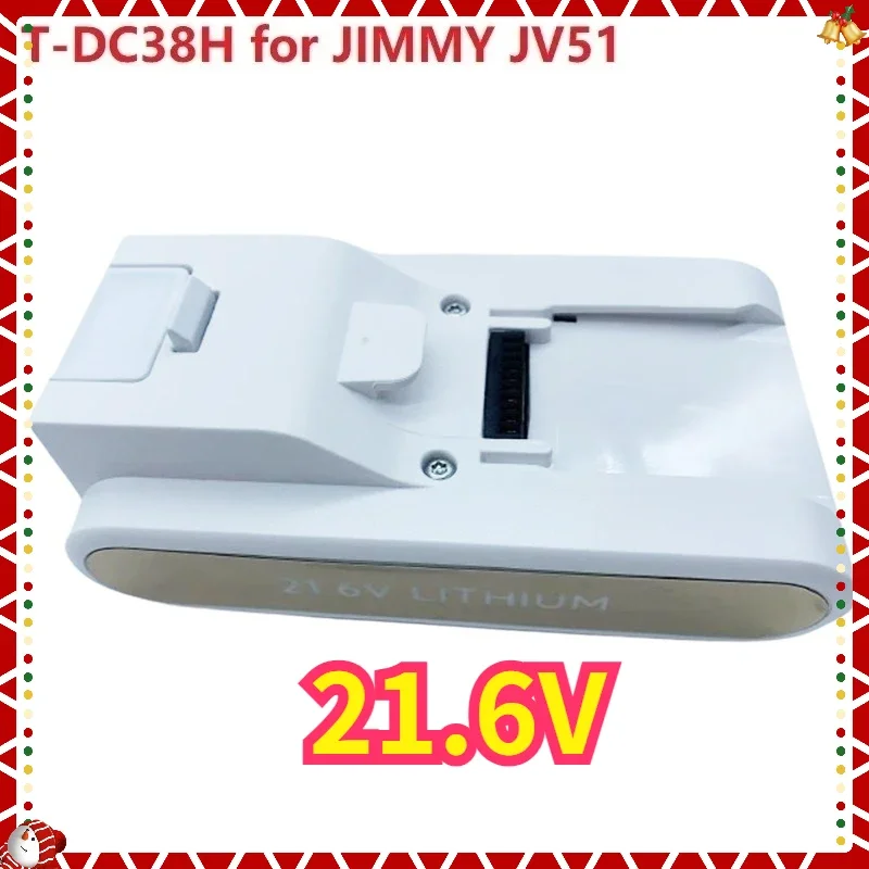

Replacement Battery T-DC38H for XIAOMI JIMMY JV51 JV53 Handheld Wireless Strong Suction Vacuum Cleaner Spare Parts