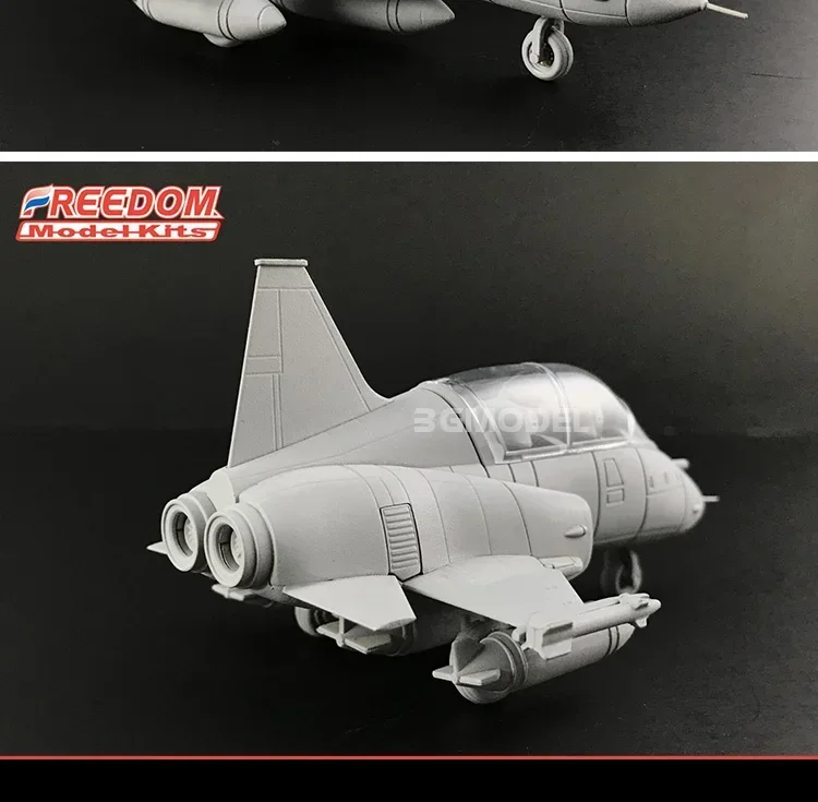Kit modello di assemblaggio Freedom F 162707   F-5 Tiger II US Navy VFC 111 "Sundowners" Serie compatta F-5E e F-5F