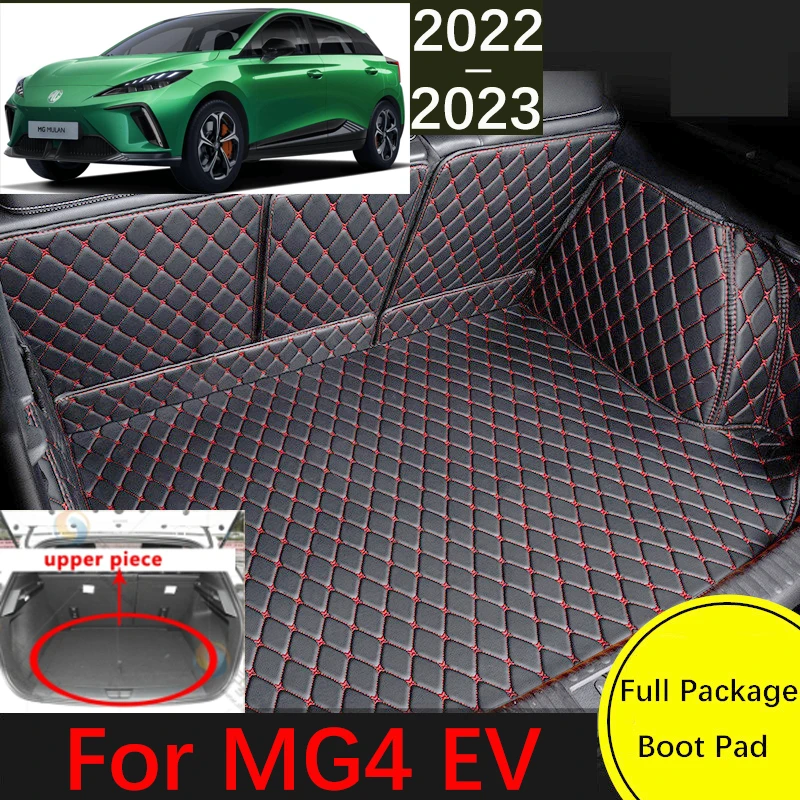 

Car Trunk Mat For MG4 EV MG EV EH32 2022~2023 Electric Hatchback Waterproof Cargo Liner Carpet Interior Parts Accessories Cover