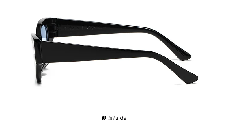 Vintage Kleine Niet Cat Eye Sonnenbrille Frauen Mode Marke Luxus Designer Polygon Sonnenbrille UV400 – Detail 11