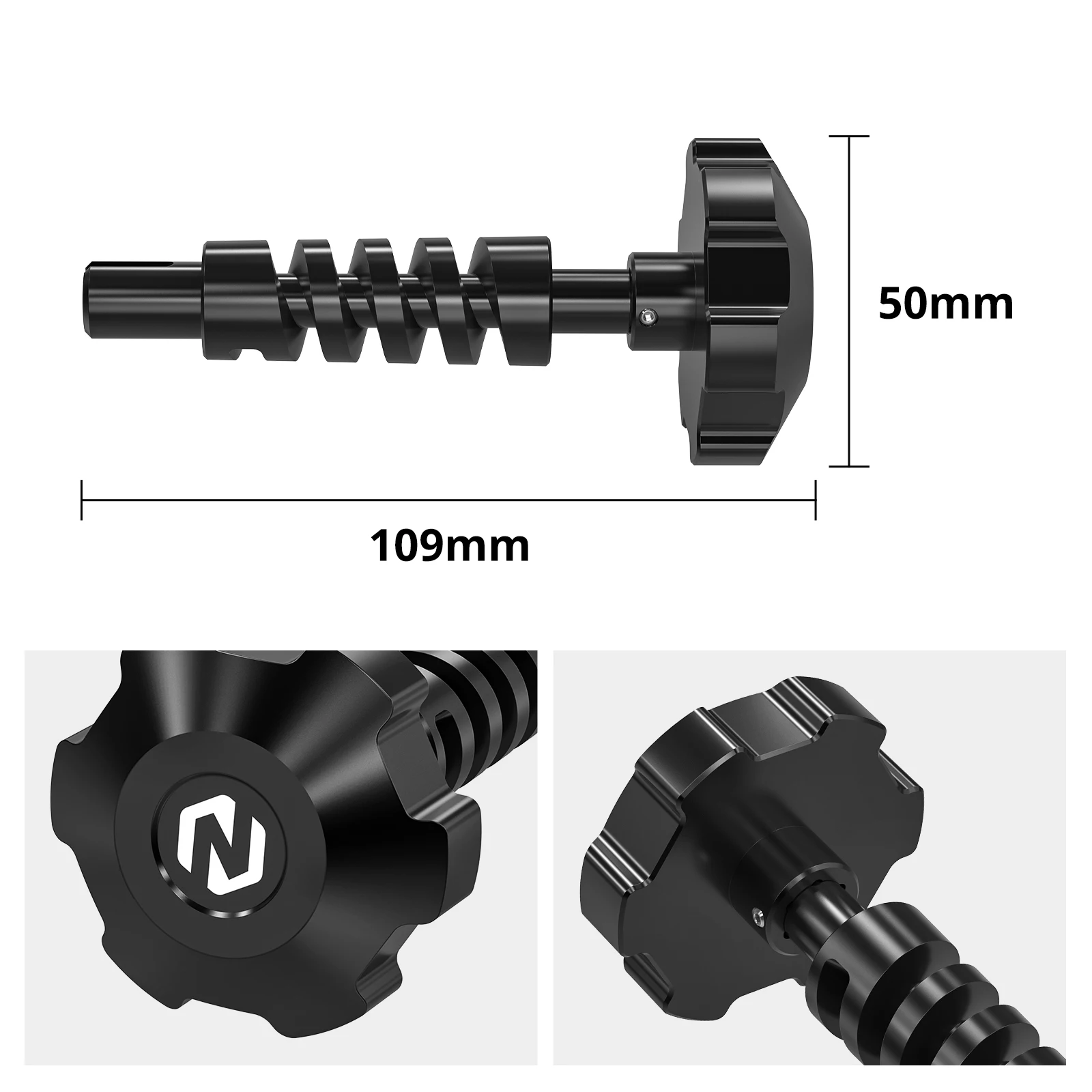 (EU-Lager) Windschutzscheiben-Stabilisator-Kit Windschutzscheiben-Einstellrad für BMW R1250GS /Adventure 2018-2024 R1200GS /Adventure 14-2018 – Detail 8