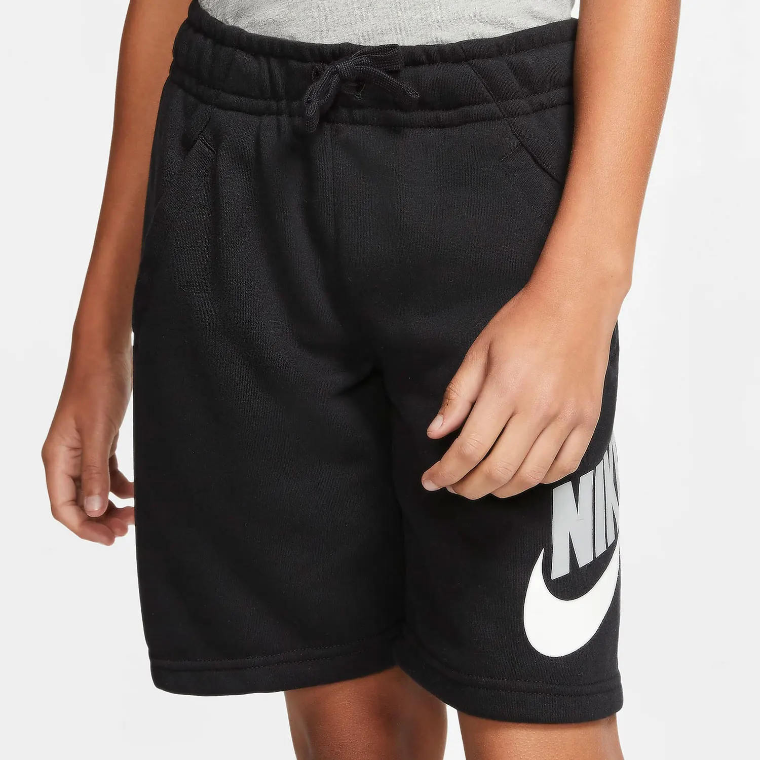 

Официальные летние новые свободные шорты для бега Nike для больших детей CK0509-010