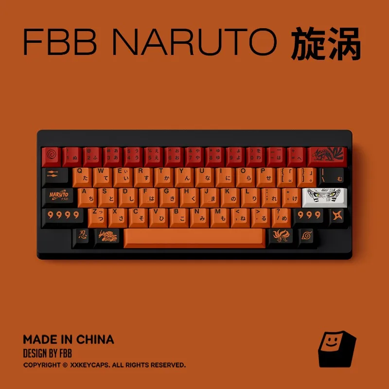 

Anime Theme Keycaps Set 144keys Customized PBT Sublimation Cherry Profile Keyboard Caps for Mechanical Keyboard Accessories