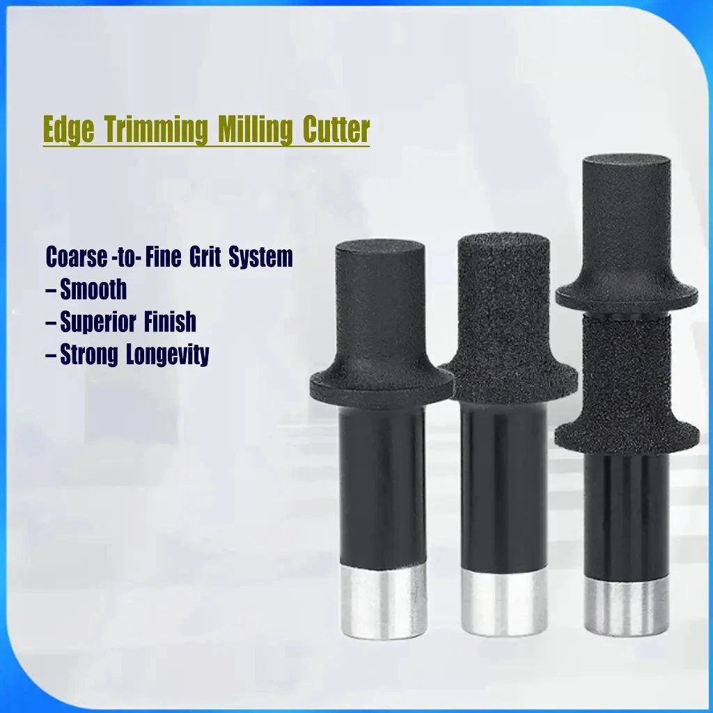 

Brazed Diamond Grinding Head Burr Edge-Trimming Router Bit Hole-Opening Tool Deburring Milling Cutter for Boring Cutting Quartz