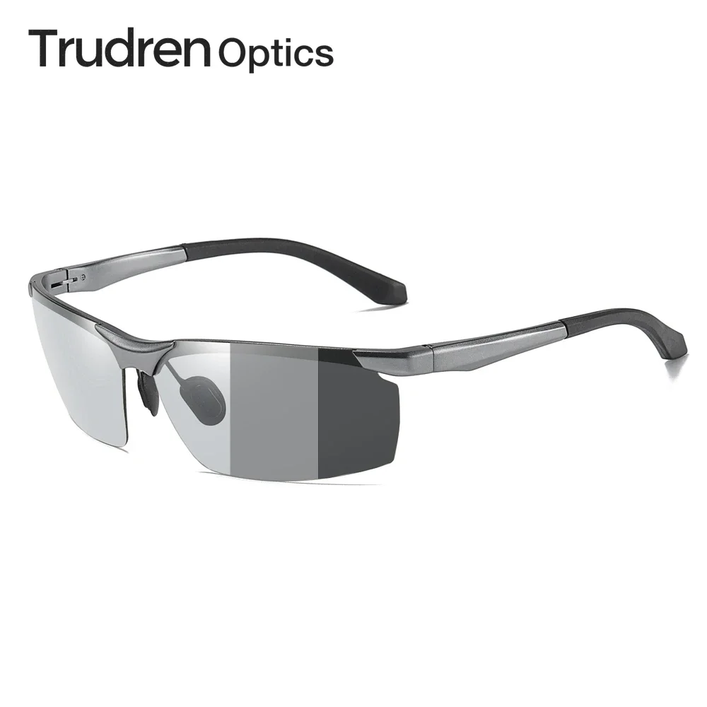 Trudren Mens Wrap Sports Sunglass Aluminium Metal Polarized Running Glasses Lightweight Discovery Adventures Sunglasses 5071