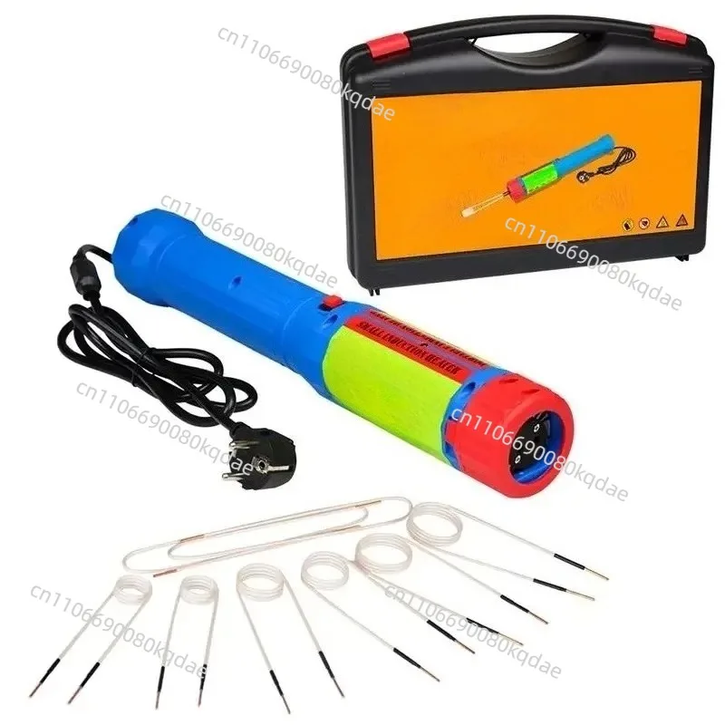 1400W Flameless Induction Heater Kit 110V/220V Induction Heating Machine With 8/10 Coils For Repair Work