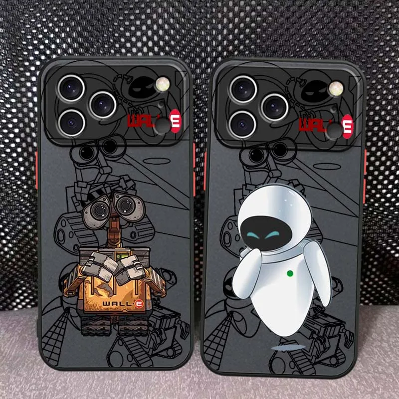 

Disney anime characters Phone Case For Apple iPhone 17 16 15 14 13 12 11 Air Pro Max Plus Mini Frosted Translucent