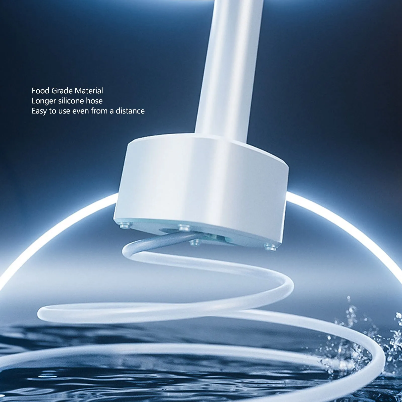 مضخة مياه كهربائية عالمية لشحن USB بطول 49 قدمًا، موزع زجاجات محمول للمنزل والسفر والتخييم #5