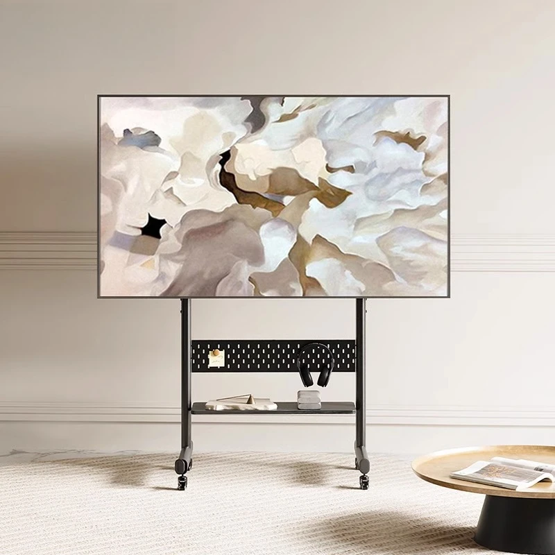 حامل تلفزيون متنقل، أثاث منزلي بسيط، غرفة المعيشة، غرفة النوم، حامل تلفزيون المكتب، رف أثاث معدني Teleка MHDSJ